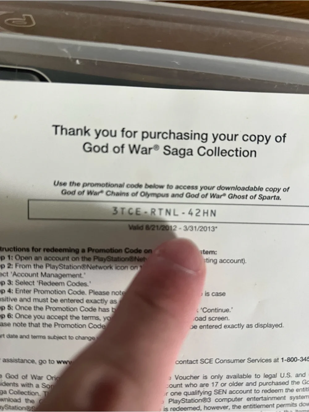 (Only 1/2 discs working!) PS3 God of War Saga CIB